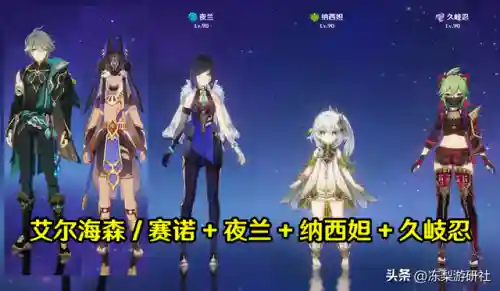 夜兰行秋阵容搭配(云顶之弈阵容搭配图表)插图3