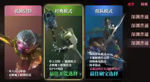魔渊之刃初始阵容搭配(魔渊之刃无脑通关职业)插图2