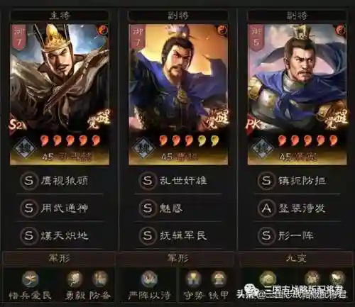 三国志八级君王阵容(三国志战略版8级地守军阵容)插图7