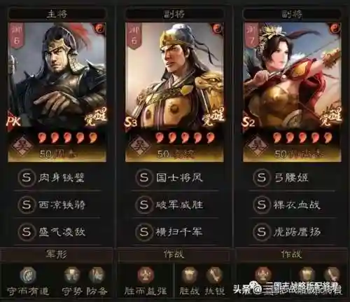 三国志八级君王阵容(三国志战略版8级地守军阵容)插图1