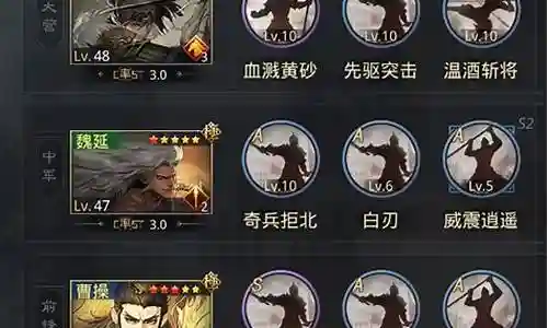 率土之滨征服阵容搭配思路插图