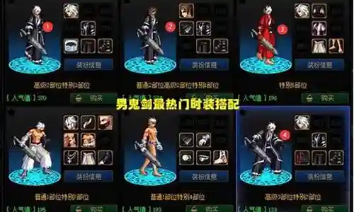 鬼剑士搭配推荐阵容插图