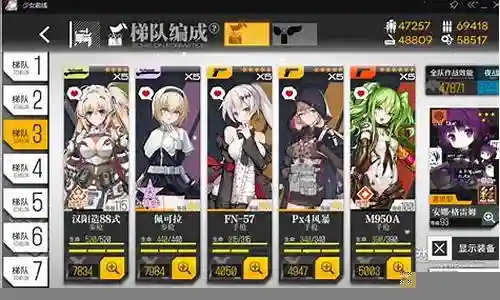 少女前线主流阵容搭配插图