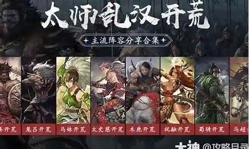 太师之乱阵容插图
