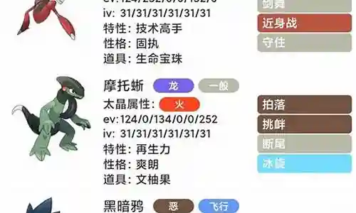 宝可梦朱新手阵容插图