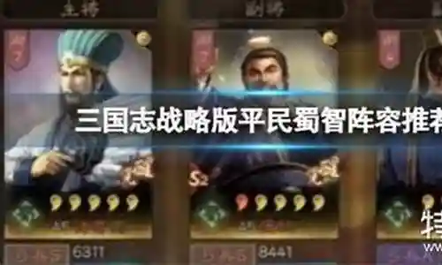平民蜀智阵容搭配图片插图