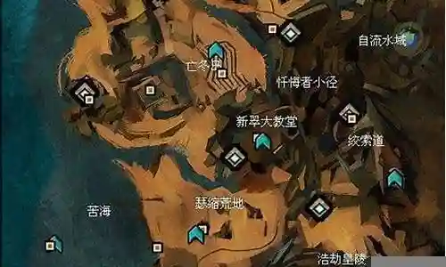 诅咒海岸攻略路线插图