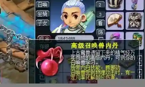梦幻西游2打血宠内丹插图