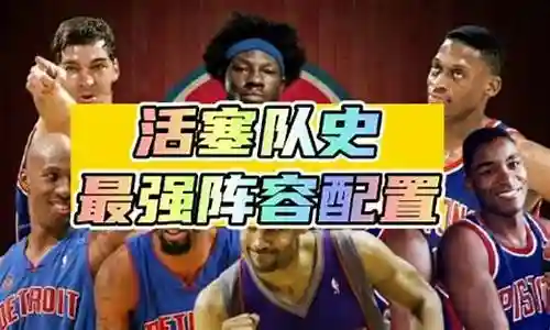 活塞队员阵容插图