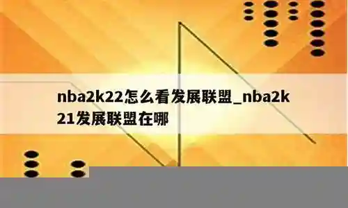 发展联盟阵容推荐软件插图