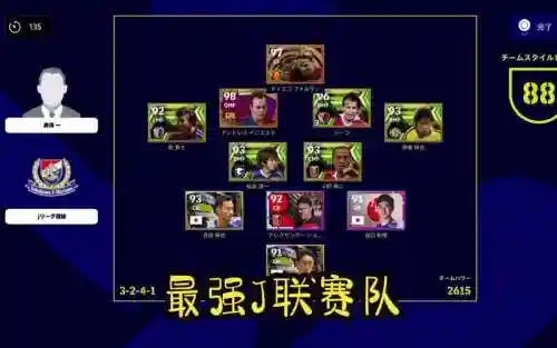 J联赛阵容插图