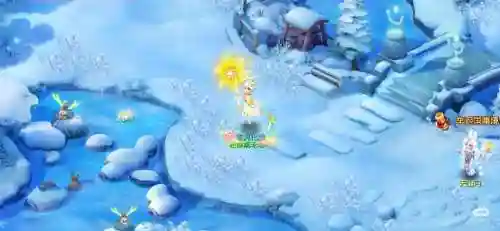 梦幻西游雪景插图