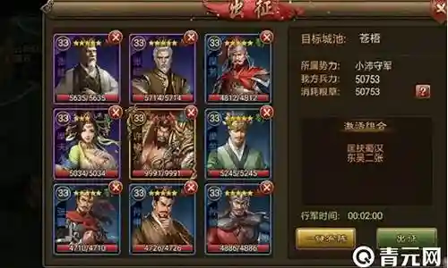 朕的江山群将阵容搭配插图