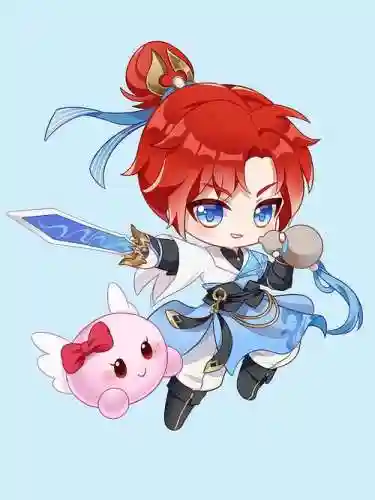 梦幻西游剑侠客的画插图