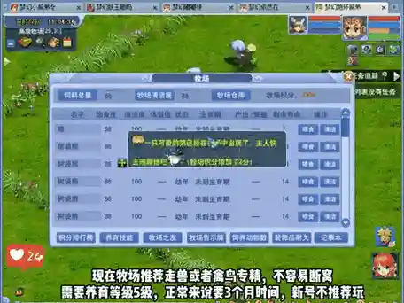 梦幻西游牧场孔雀鹦鹉插图