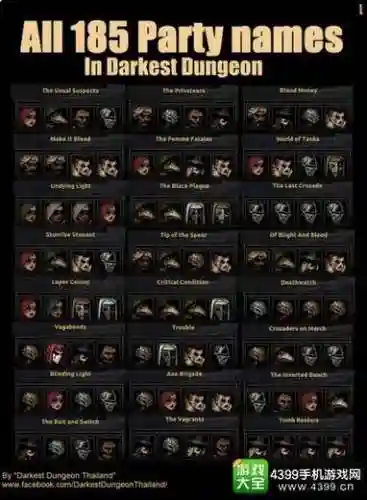 darkestdungeon阵容插图