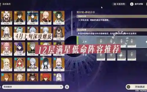 低命阵容插图1
