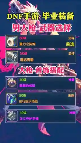 dnf男枪炮毕业武器插图1