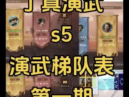 比武推荐阵容插图1
