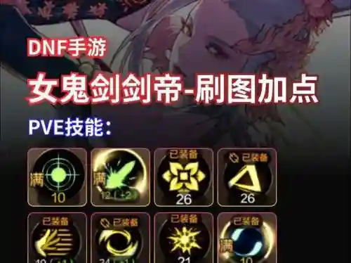 剑帝80技能加点插图