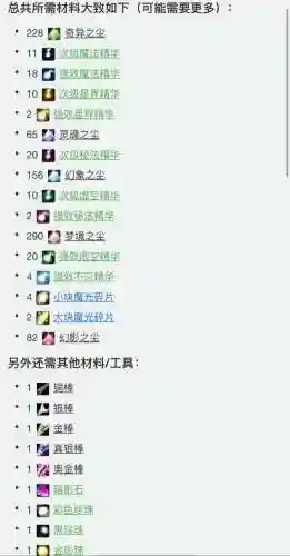 魔兽世界所有武器附魔效果插图1