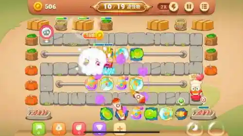 保卫萝卜三22关攻略视频教程插图1