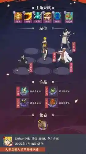 火影阵容搭配最新插图