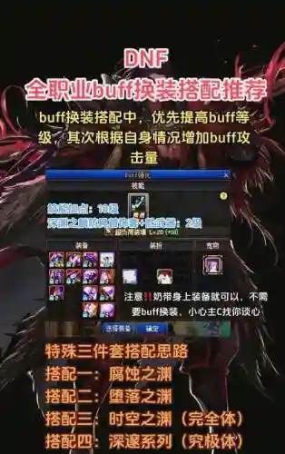 dnf剑皇换装哪些装备插图