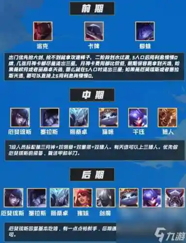 月神阵容搭配刺客插图