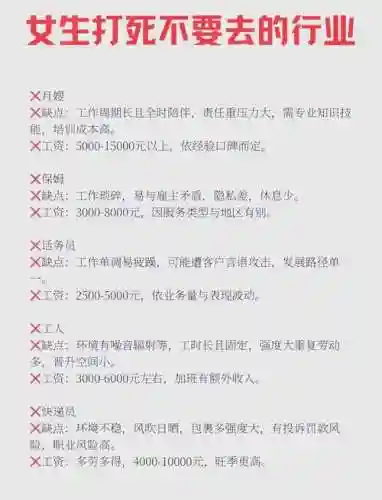 女职业技能名插图1