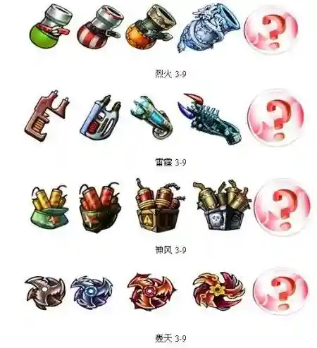 弹弹堂前期武器是什么插图1