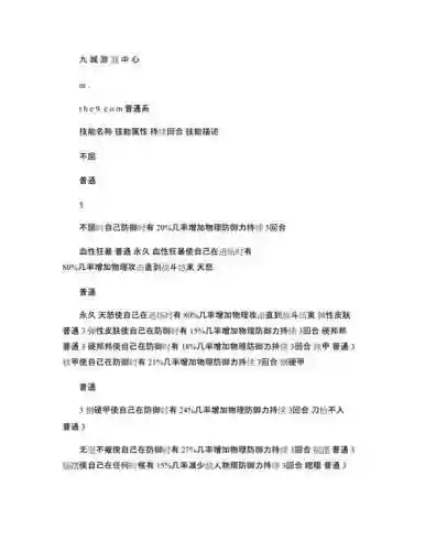 怪物x联盟所有技能大全插图1