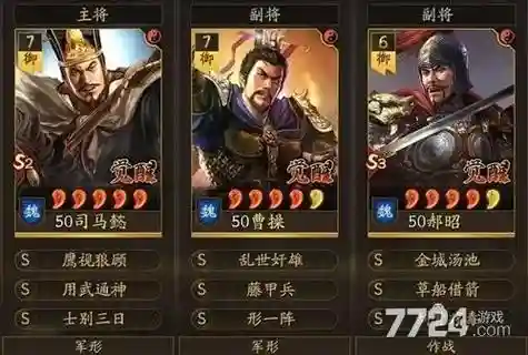 无敌三国志司马懿阵容搭配插图