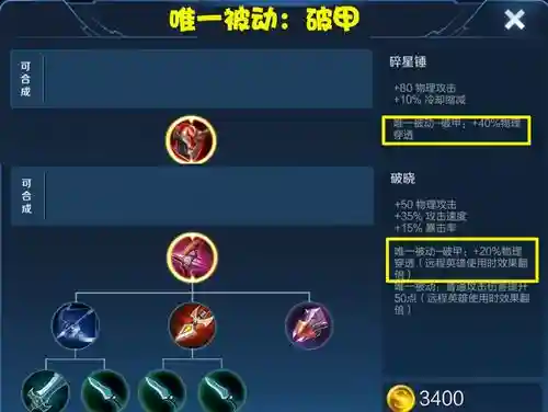 王者荣耀什么装备能破甲6_1插图