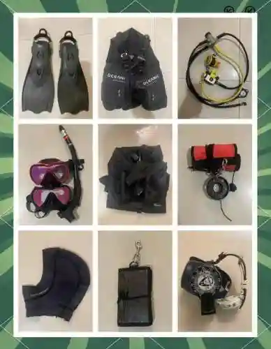 去潜水都怎么拿装备插图