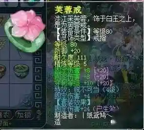 梦幻西游灵饰气血回复效果普陀插图