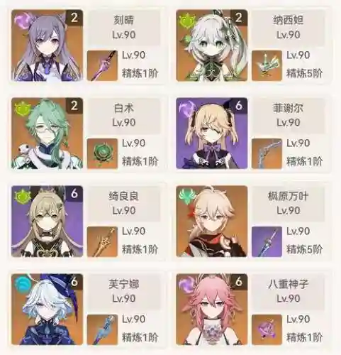 刻晴物理主c搭配什么阵容插图1