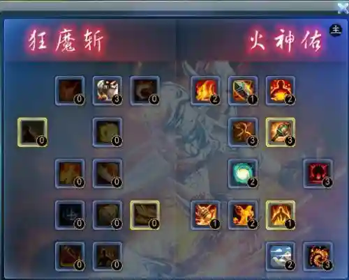 2017天下3荒火技能加点插图