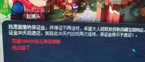 梦幻西游返还的保释金插图