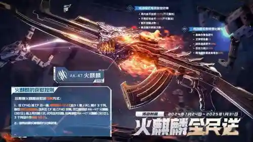 穿越火线奖励永久武器，cf领的永久武器会消失吗插图1