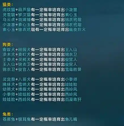 天刀宠物技能玉人歌，天涯明月刀宠物大全插图1