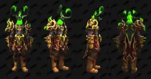 wow恶魔猎手光铸武器，魔兽世界恶魔猎手武器外观插图1