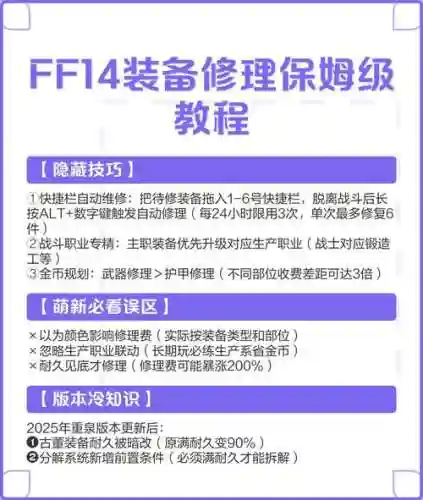 ff14装备怎么做，ff14怎么搞装备插图1