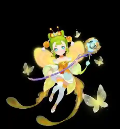 梦幻西游手游q版玄彩蛾，梦幻西游手游玄彩娥图片插图1