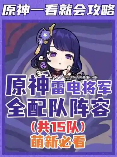 雷主老紫阵容搭配，雷主后期最强阵容搭配2021插图1