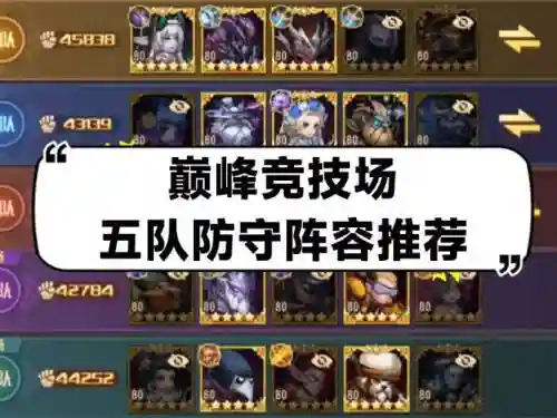 打竞技最好的阵容搭配，竞技玩法插图