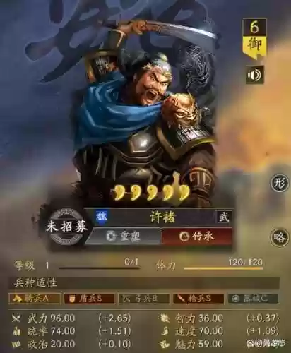 三战许褚阵容搭配推荐，三国战略许褚战法插图