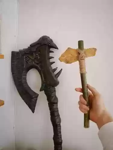 自制武器战斧刷图插图1